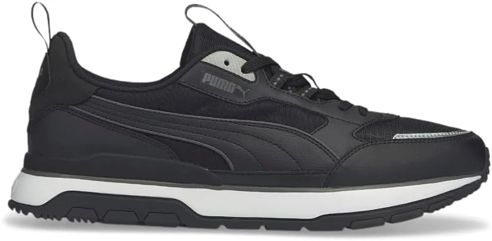 PUMA Mens R78 Trek Lace Up Sneakers Shoes Casual - Black, Grey
