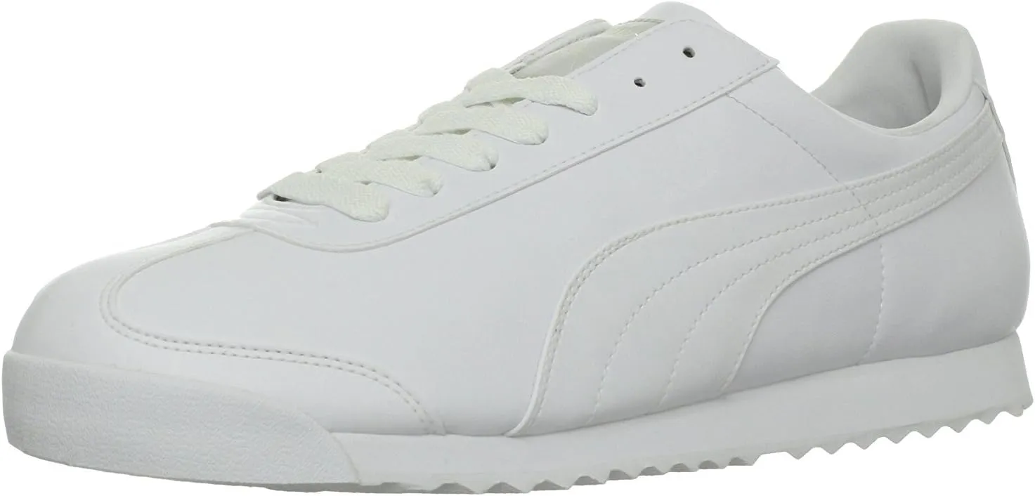 Puma Mens Roma Basic Sneakers Shoes Casual - White