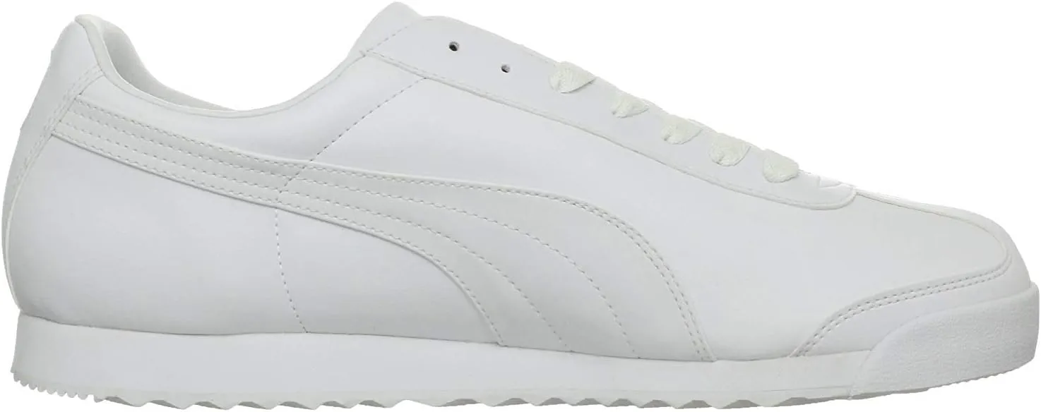 Puma Mens Roma Basic Sneakers Shoes Casual - White