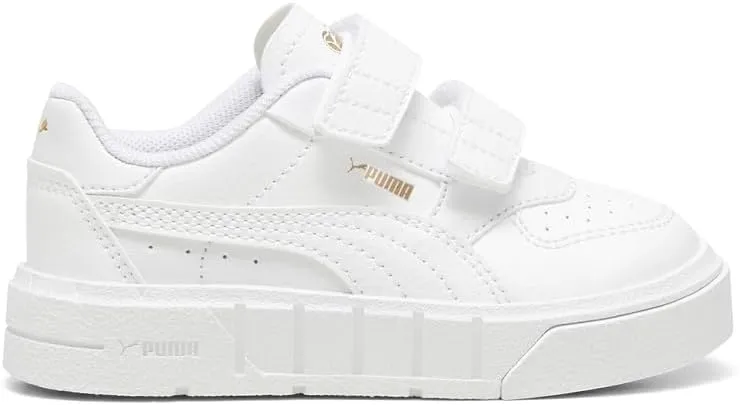 PUMA Toddler Boys Cali Court Leather Slip On Sneakers Shoes Casual - White - Size 8 M