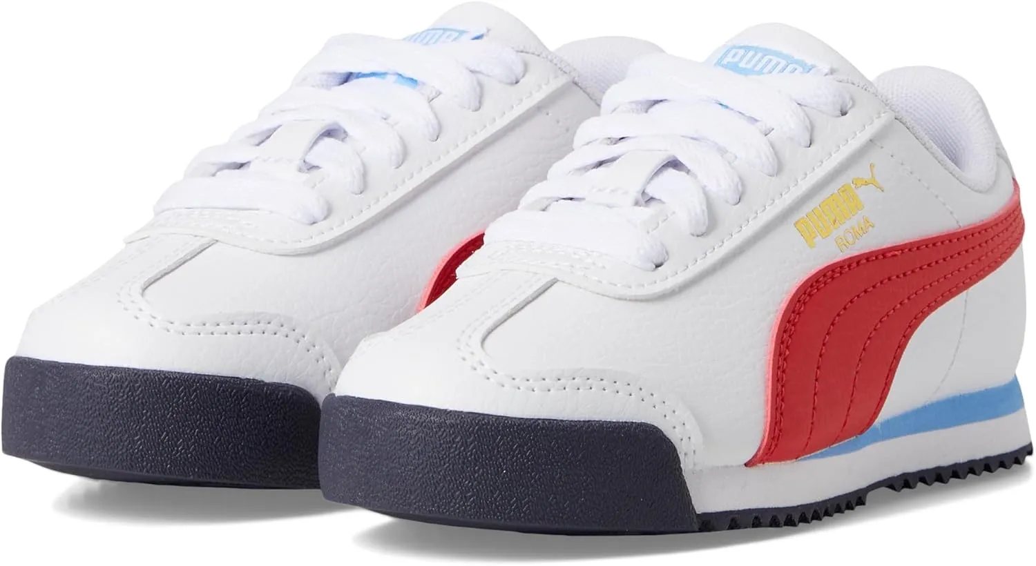 PUMA Unisex-Child Roma 24 (Big Little Kid) Sneaker