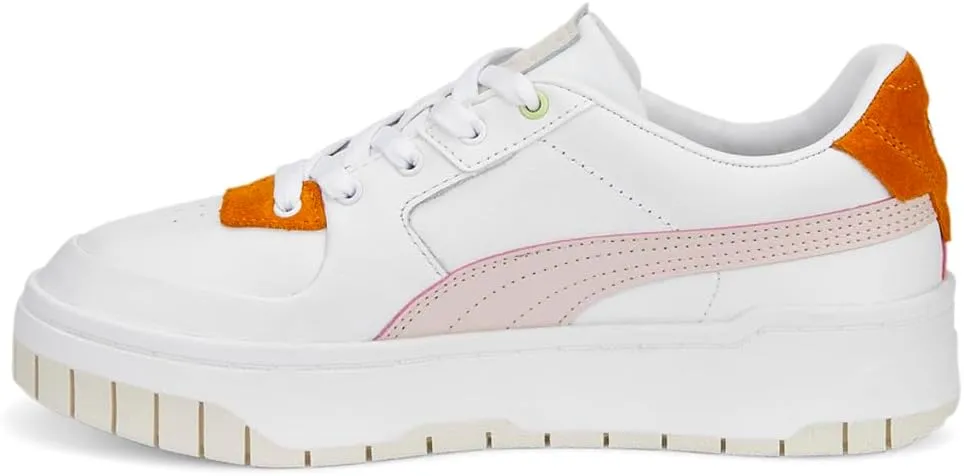 PUMA Womens Cali Dream Platform Sneakers Shoes Casual - Black, White