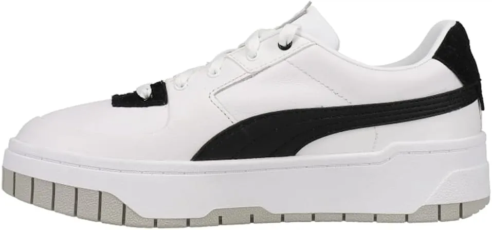 PUMA Womens Cali Dream Platform Sneakers Shoes Casual - Black, White