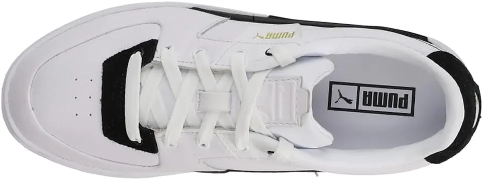 PUMA Womens Cali Dream Platform Sneakers Shoes Casual - Black, White