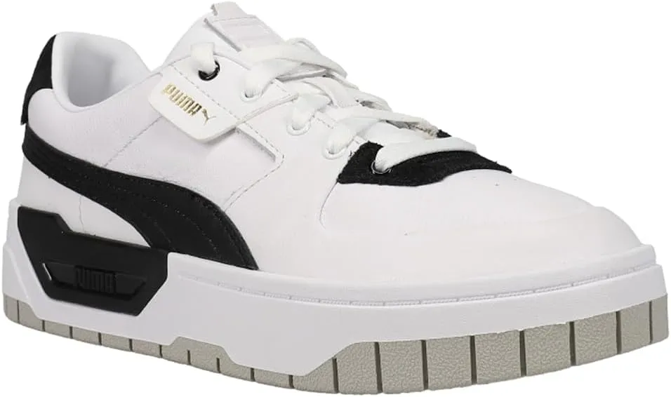 PUMA Womens Cali Dream Platform Sneakers Shoes Casual - Black, White