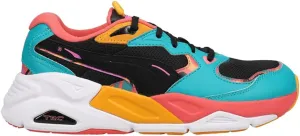 PUMA Womens TRC Mira Lava Lace Up Sneakers Shoes Casual - Black, Blue, Orange, Yellow - Size 8 M