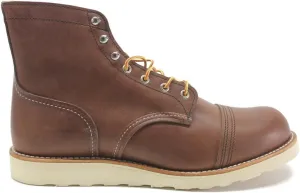 Red Wing Heritage Iron Ranger Traction Tred Amber Harness 8.5 D (M)