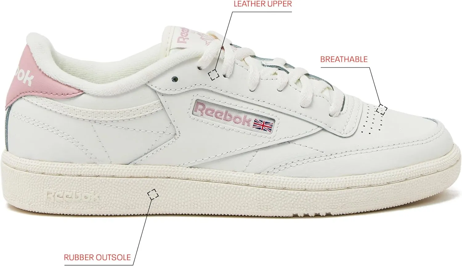 Reebok Unisex-Child Club C Girls and Boys Shoes, Toddler, Little Big Kid Sneakers