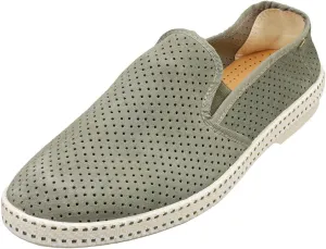 Rivieras Classic Mens Espadrille Shoes in Khaki