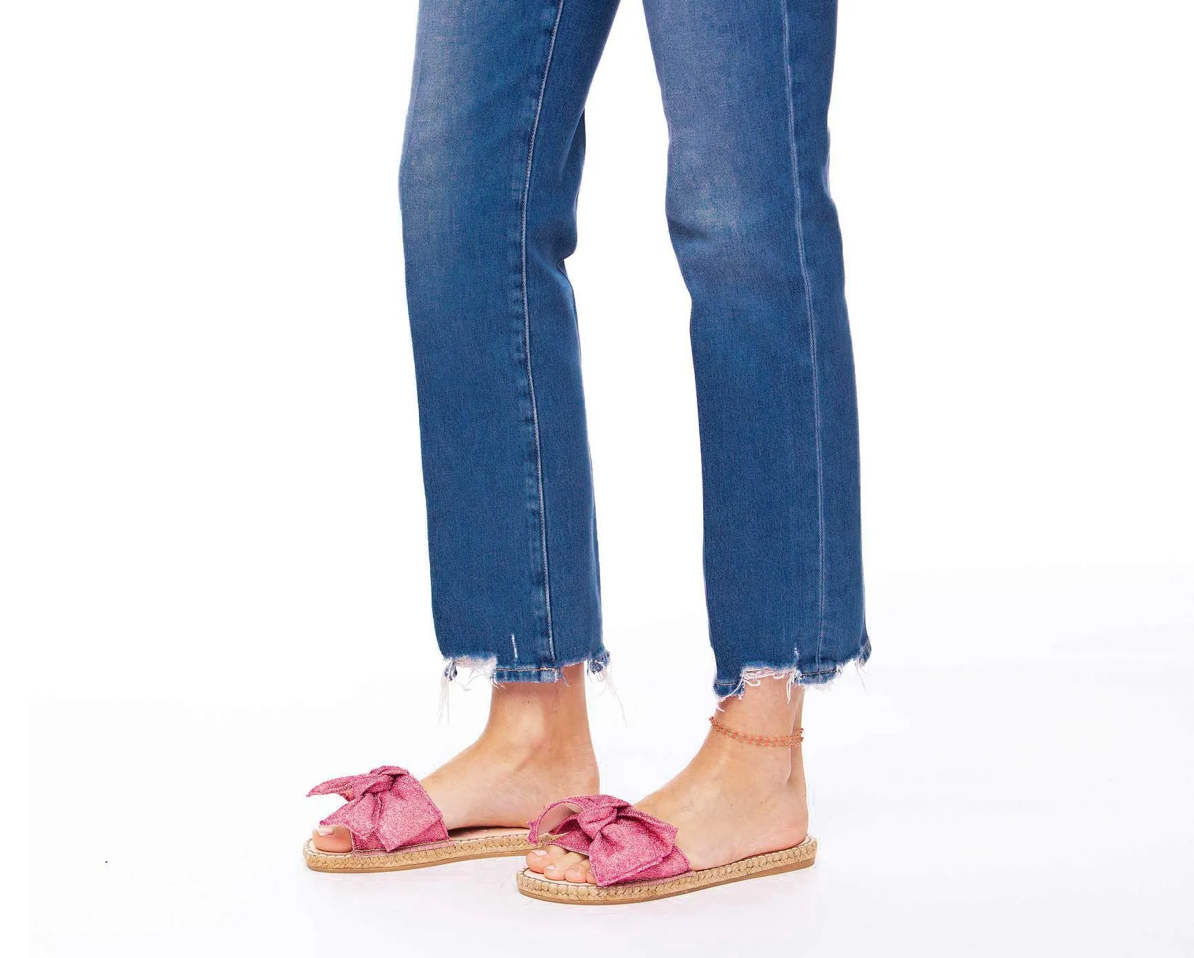 Rose Angeles Los - Connected - Bow with Flat Sandals Flash sale