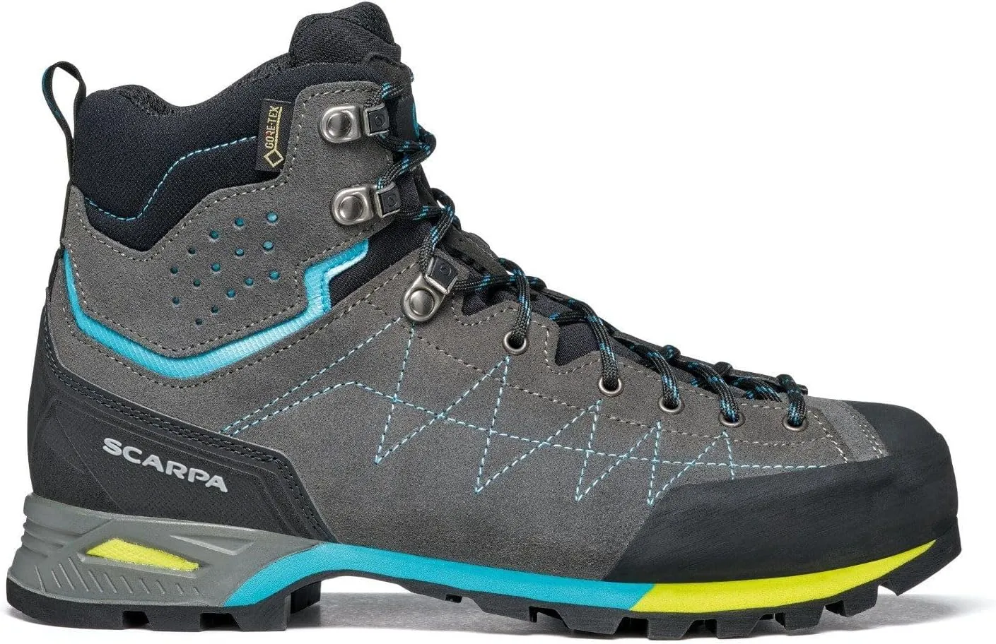 SCARPA Women's Zodiac Plus GTX Waterproof Gore-Tex Boots for Backpacking and Hiking
