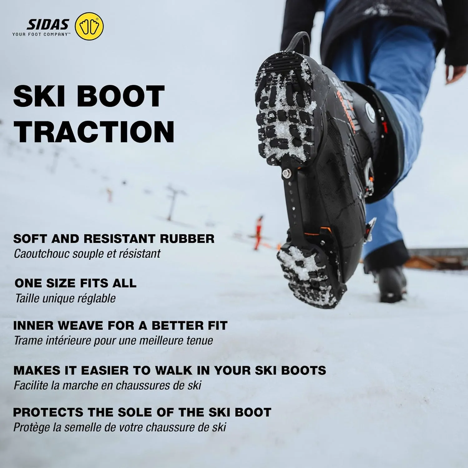 Sidas - Skiboot Traction Stollen für Skischuhe