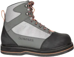 Simms Tributary Felt Sole Wading Boots - Premium Adult Felt Bottom Fishing Boots with Enhanced Traction & Comfort