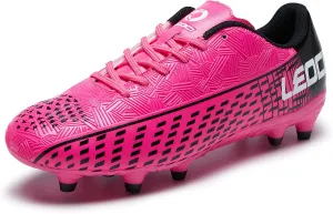 Soccer Cleats for Men's and Women's Outdoor Unisex Football Shoes Firm Rugby Boots