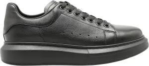 SOLL Queen II Men's Casual Sneakers | Genuine Leather Perforated Oversizded Thick Sole Shoes