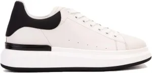 SOLL Sequoia Men's Fashion-Sneakers | Premium Genuine Leather Perforated Oversized Thick Sole