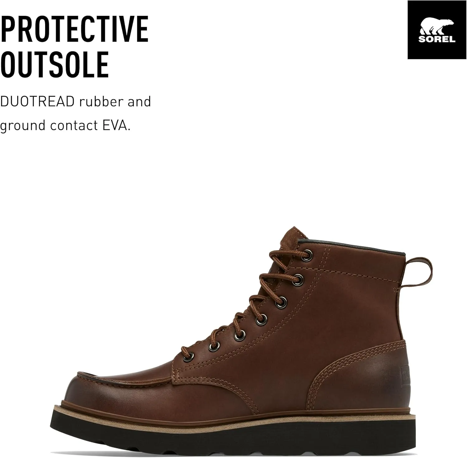 SOREL Men's Slabtown 62 Moc Waterproof Boot