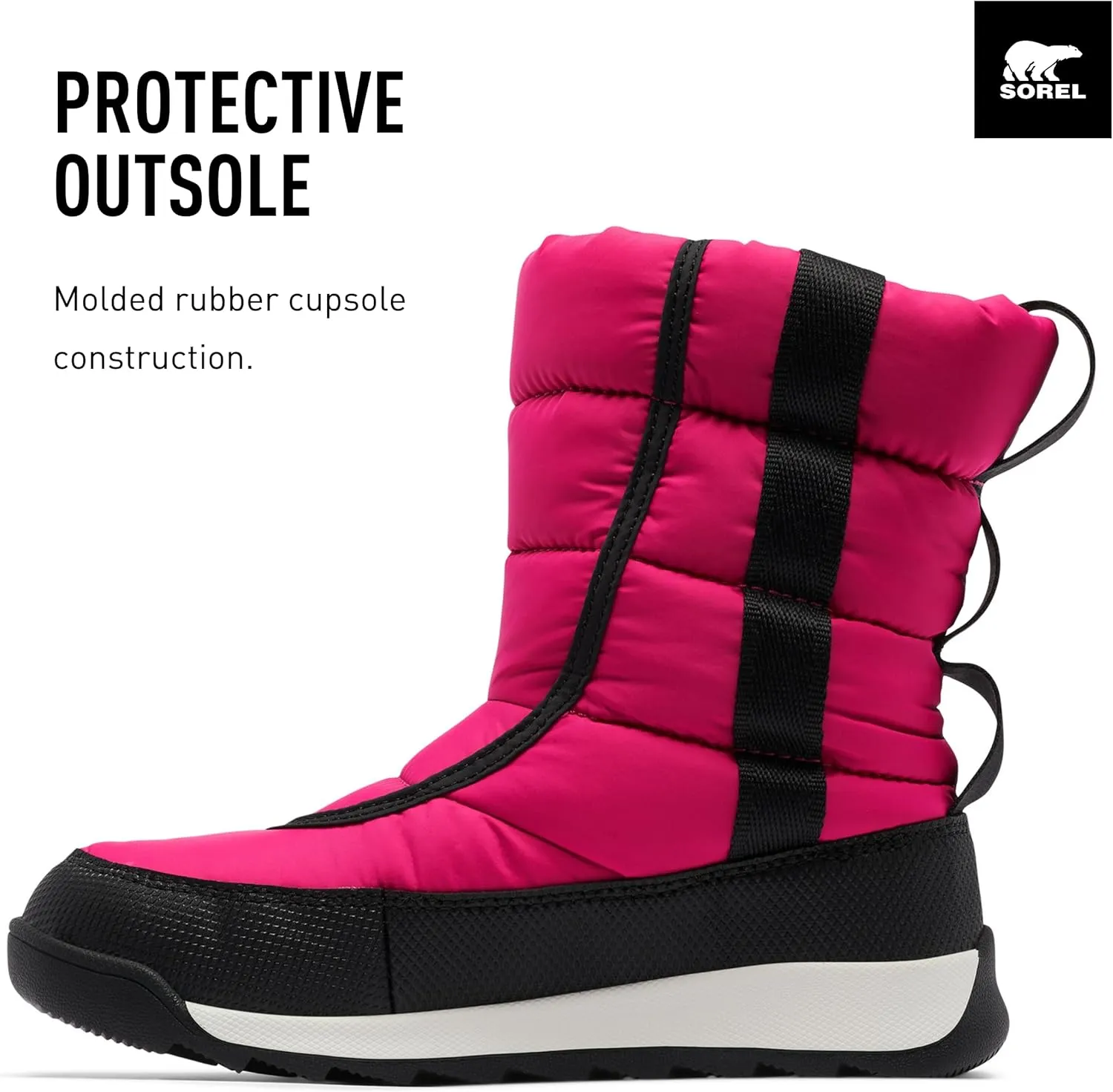 Sorel Unisex Youth Whitney II Puffy Mid Waterproof Boots