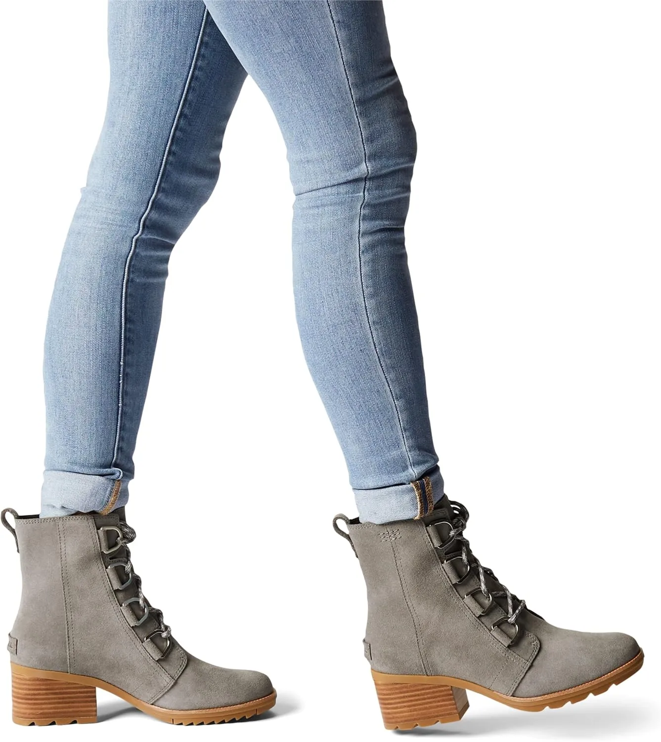 Sorel Women's Cate Lace Bootie — Waterproof Leather Rain Boot