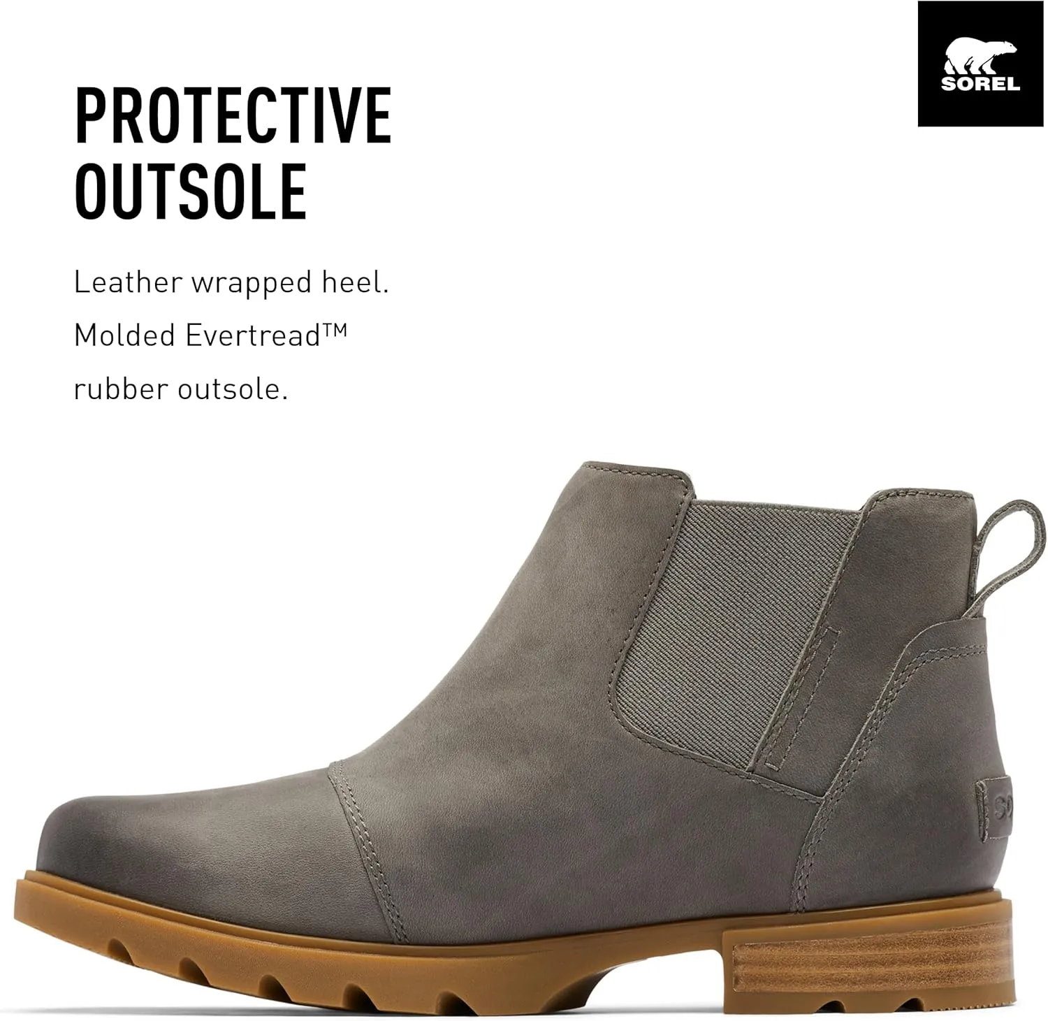 SOREL Women's Emelie lll Chelsea Waterproof Boot