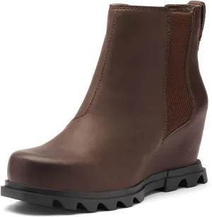 Sorel Women's Joan of Arctic Wedge III Chelsea Boot — Waterproof Leather Wedge Boots