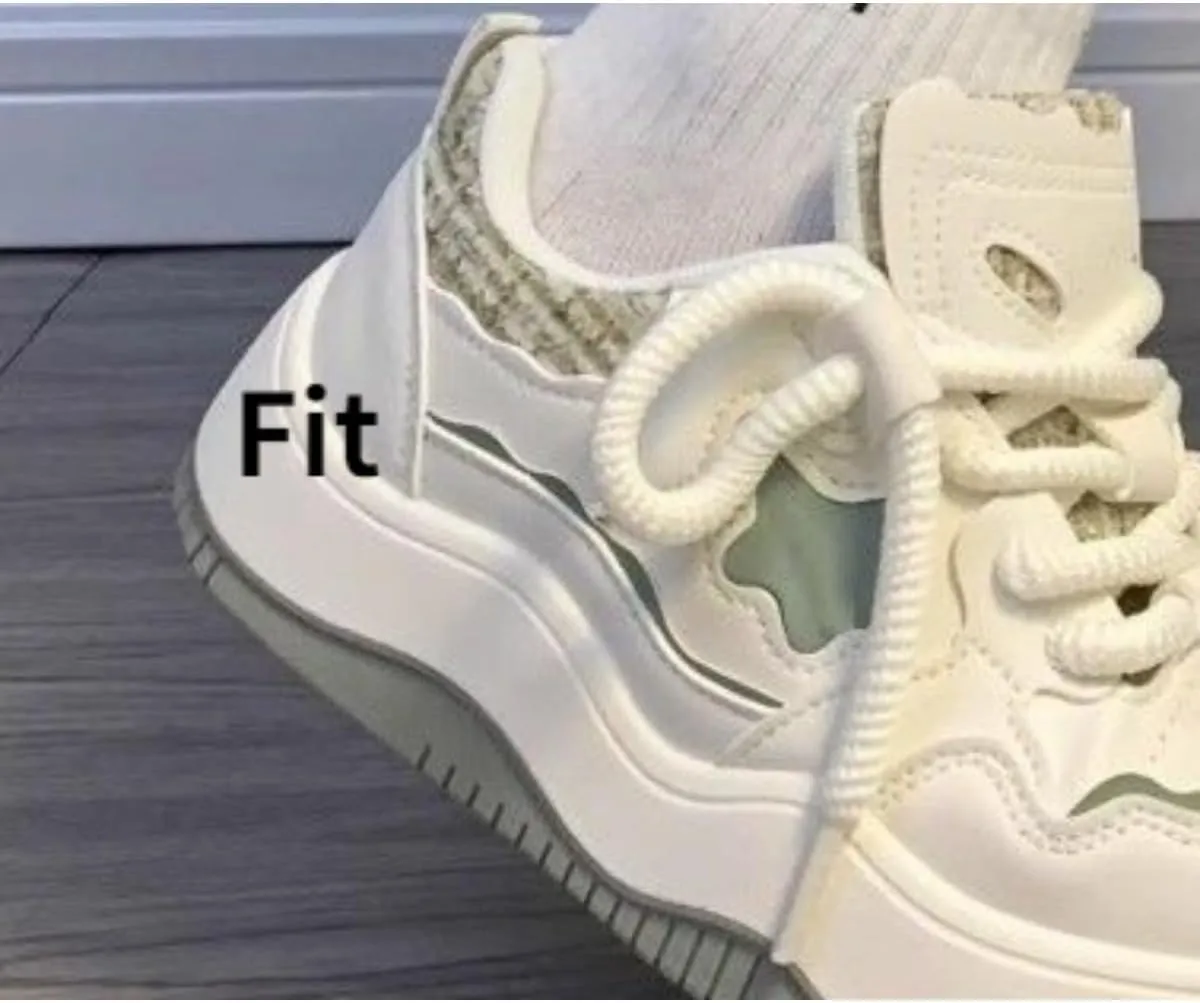 Star Platform Shoes, Cute Sneakers for Women Walking Outdoor, Thick Soled Shoes, Stylish Casual Shoes for Sports