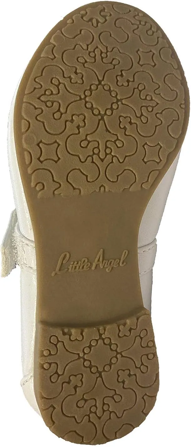 Swea Pea & Lilli Girls Flats with Pearl Bow