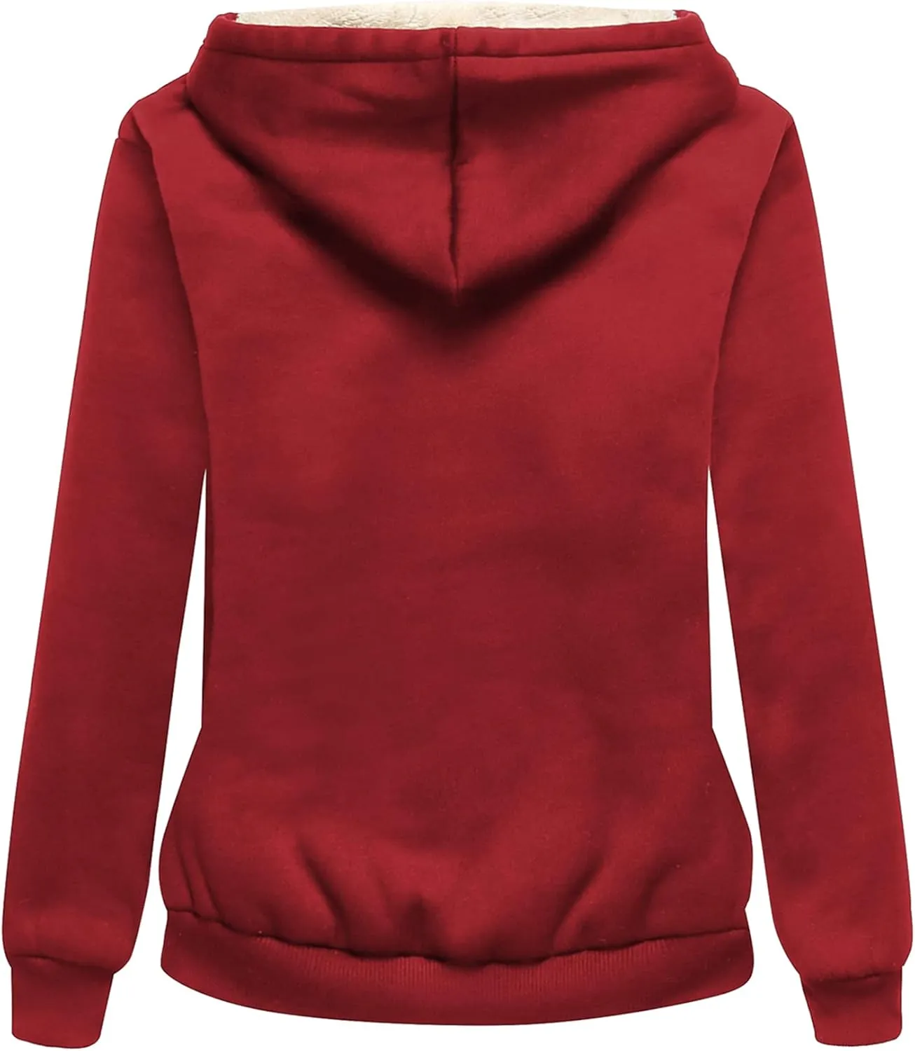 SWISSWELL Hoodies for Women Winter Fleece Sweatshirt - Full Zip Up Thick Sherpa Lined Hooded Jacket