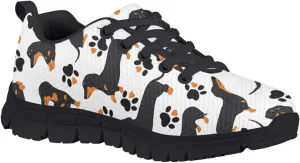 SYtrade Girls Athletic Shoes Kid's Lace-up Running Shoe Black Sole