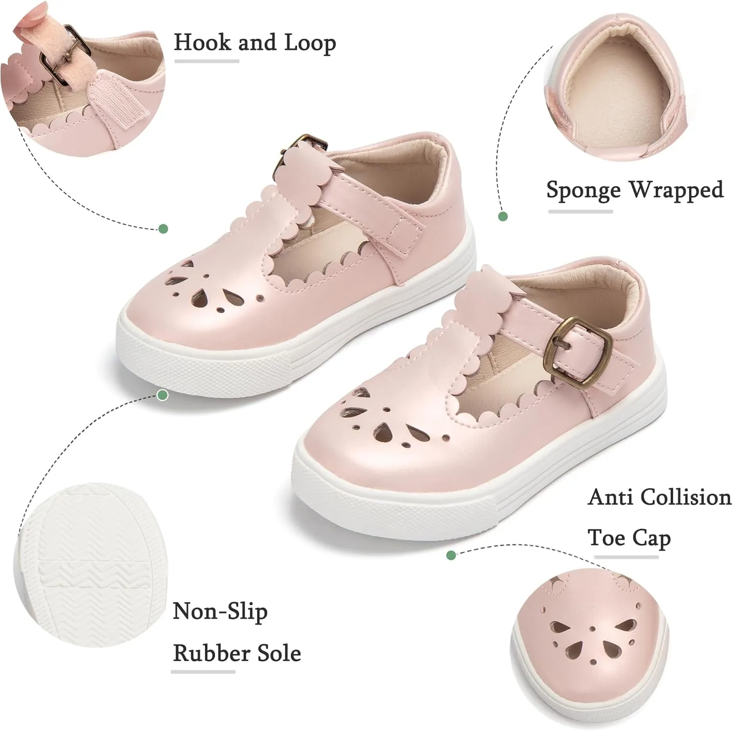 THEE BRON Toddler Shoes Girls Glitter Fashion Sneakers Sparkly Sequin Casual Shoes