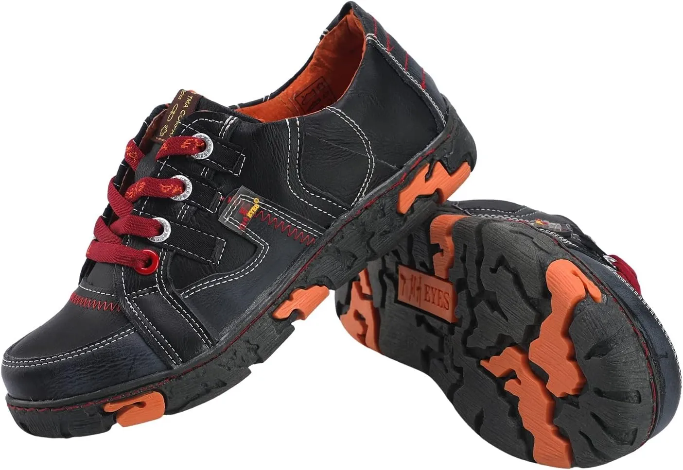 TMA EYES Women's Slip On Genuine Leather Sneakers,Anti Slip and wear-Resistant, Casual Everyday Shoes