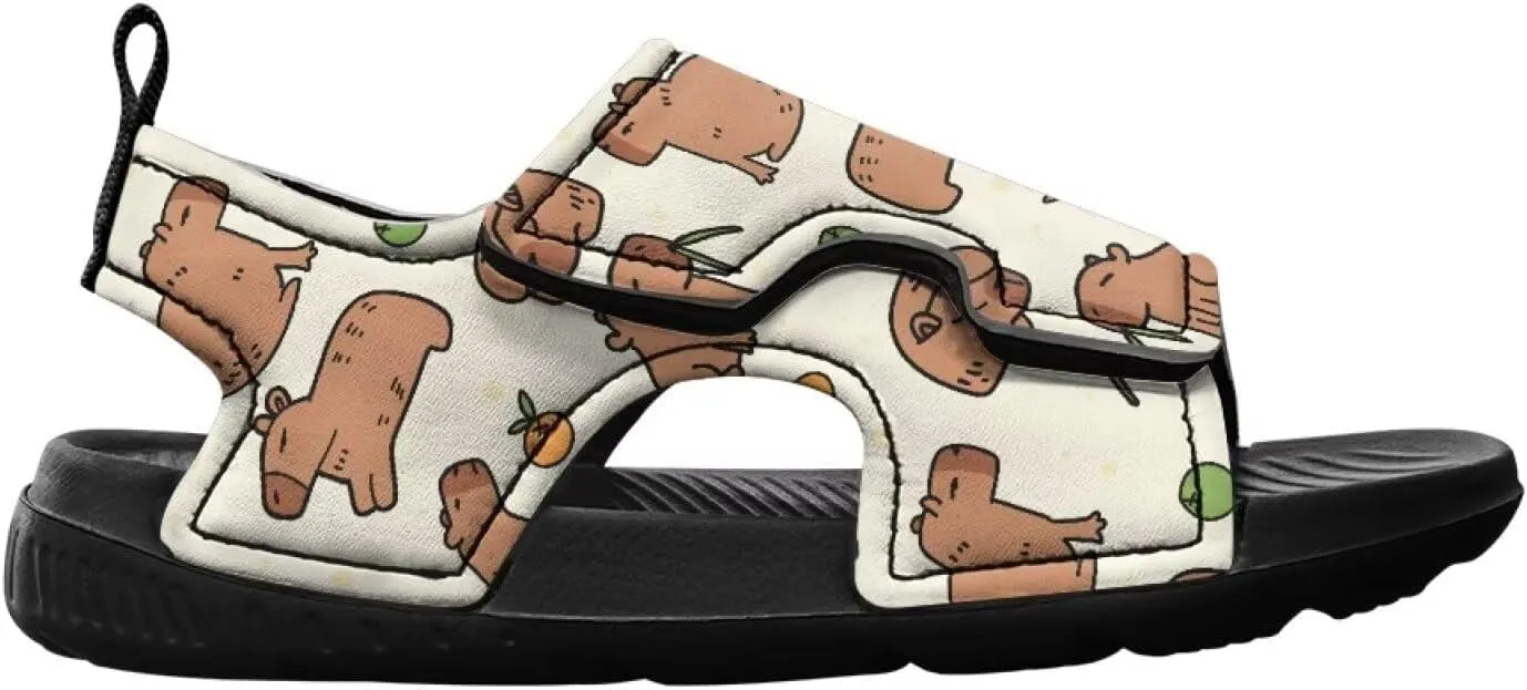 Toddler Boy Sandals Funny Summer Shoes for Kids Slip On Sandals