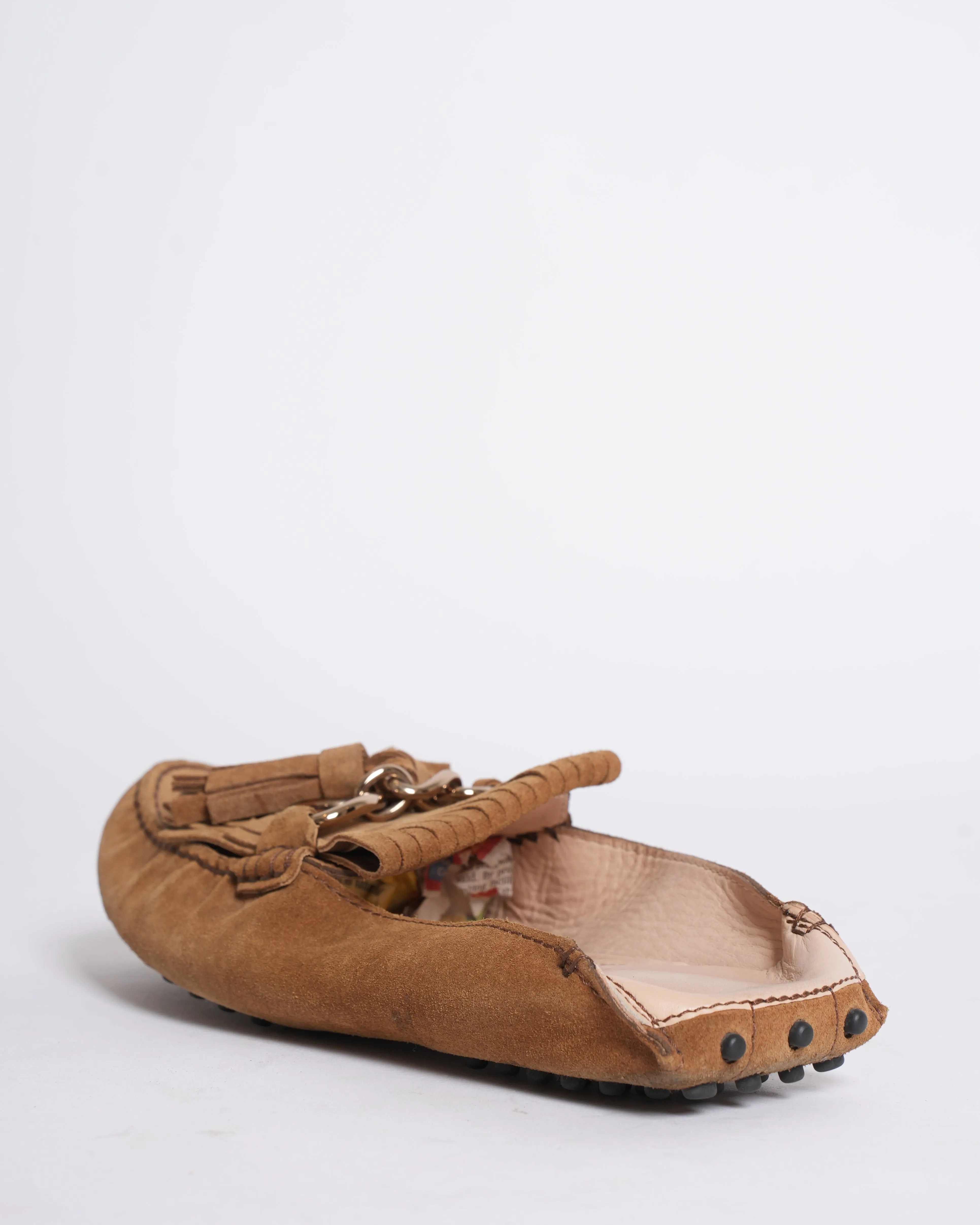 Tod's Suede Women's Slip-On Loafers