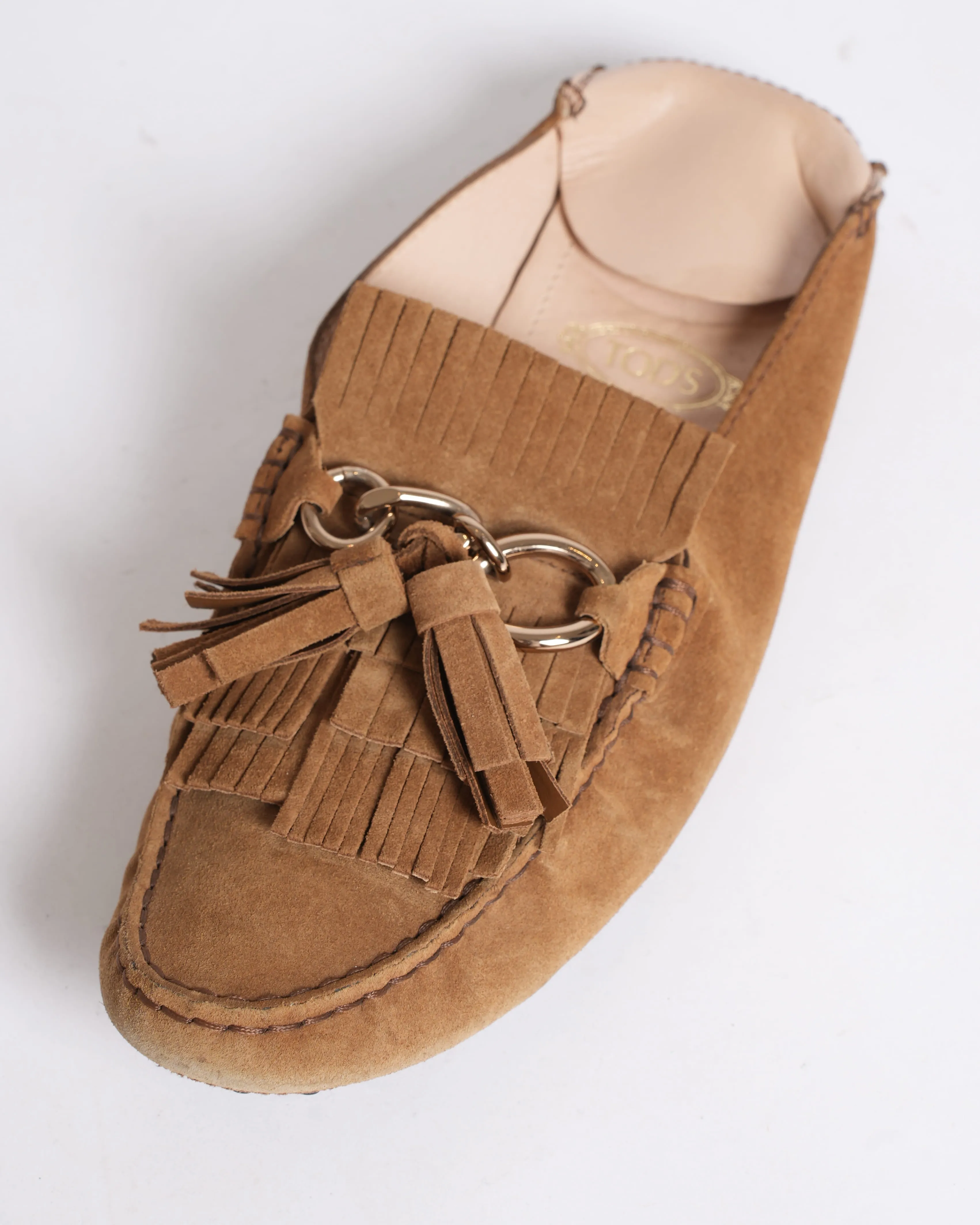 Tod's Suede Women's Slip-On Loafers