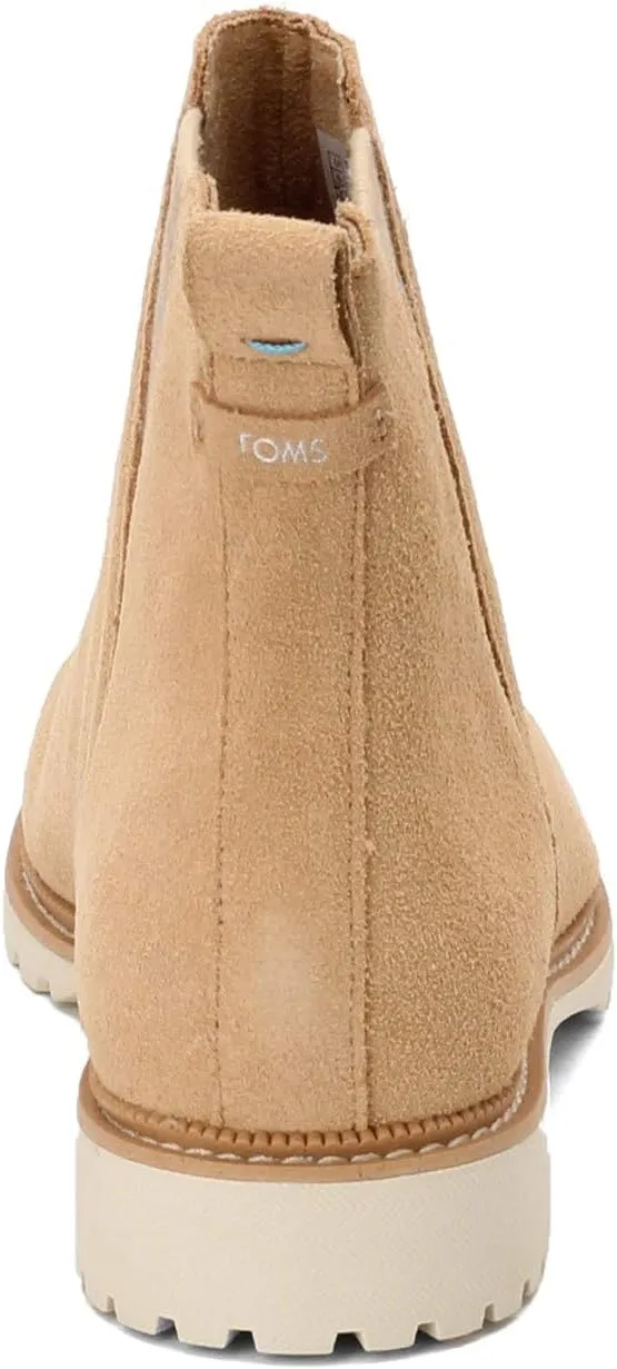 TOMS Womens Esme Casual Boots - Brown