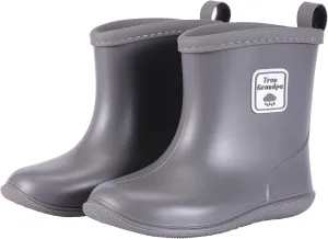 Tree Grandpa Toddler Rain Boots Baby Kids Easy-on Rain shoes Children Waterproof Shoes for Boys Girls(1-6 Years)