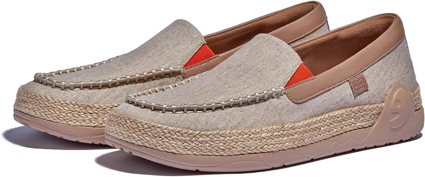 UIN Women's Espadrilles Slip On Lightweight Walking Casual Loafers Comfortable Art Painted Travel Shoes Marbella Series