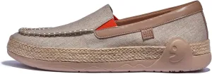 UIN Women's Espadrilles Slip On Lightweight Walking Casual Loafers Comfortable Art Painted Travel Shoes Marbella Series