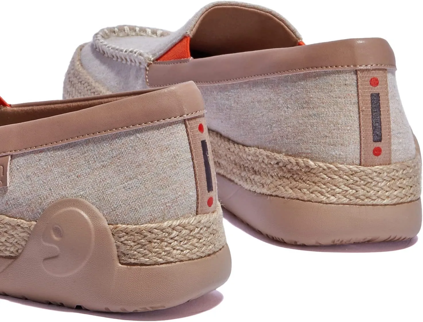 UIN Women's Espadrilles Slip On Lightweight Walking Casual Loafers Comfortable Art Painted Travel Shoes Marbella Series