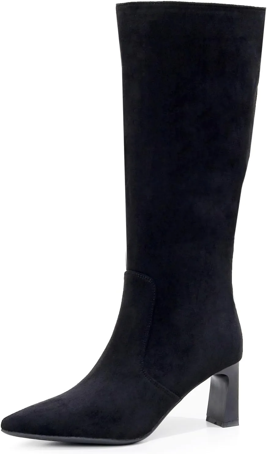 VenusCelia Women's Knee High Stretchy Fashion Boots