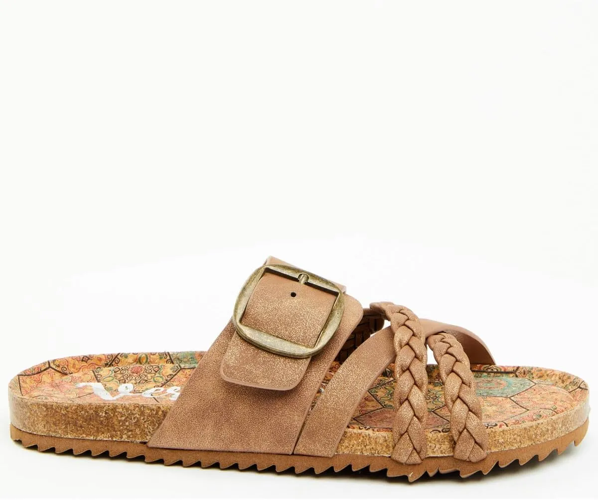 Very G Womens Nora 3 Fashion Slide Sandal