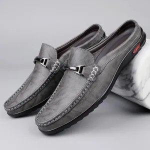 Vittorio Horsebit Backless Loafers