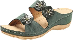 Walking Sandals Women, Womens Sandals Orthopedic Open Toe Sandals Retro Anti Slip Comfy Breathable Shoes