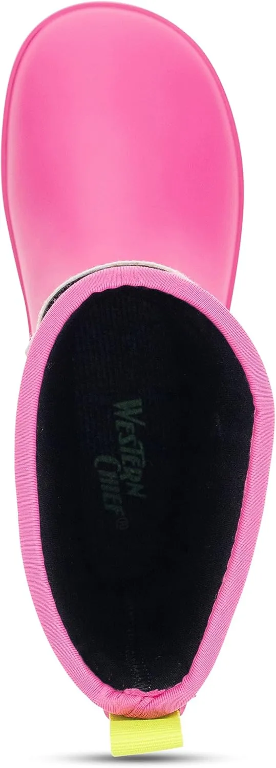Western Chief Kids Puddle Patch Waterproof Boot with Removable Patches