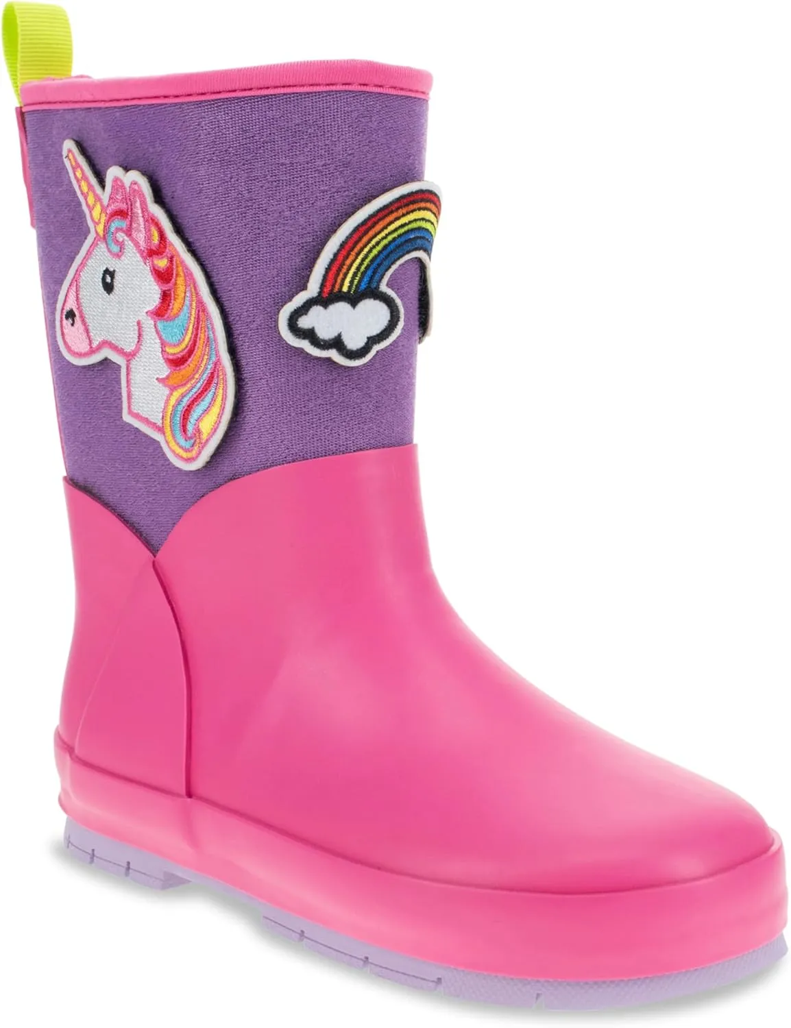 Western Chief Kids Puddle Patch Waterproof Boot with Removable Patches
