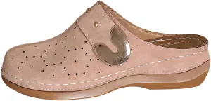 Women Wedge Sandals with Arch Support Close Toe Clogs Summer Slip On Orthopedic Sandals Fashion Slingback Mules