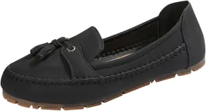 Womens Dress Shoes Flats Dressy Sandals Slip On Round Toe Casual Business Driving Walking Standing All-Day Comfort