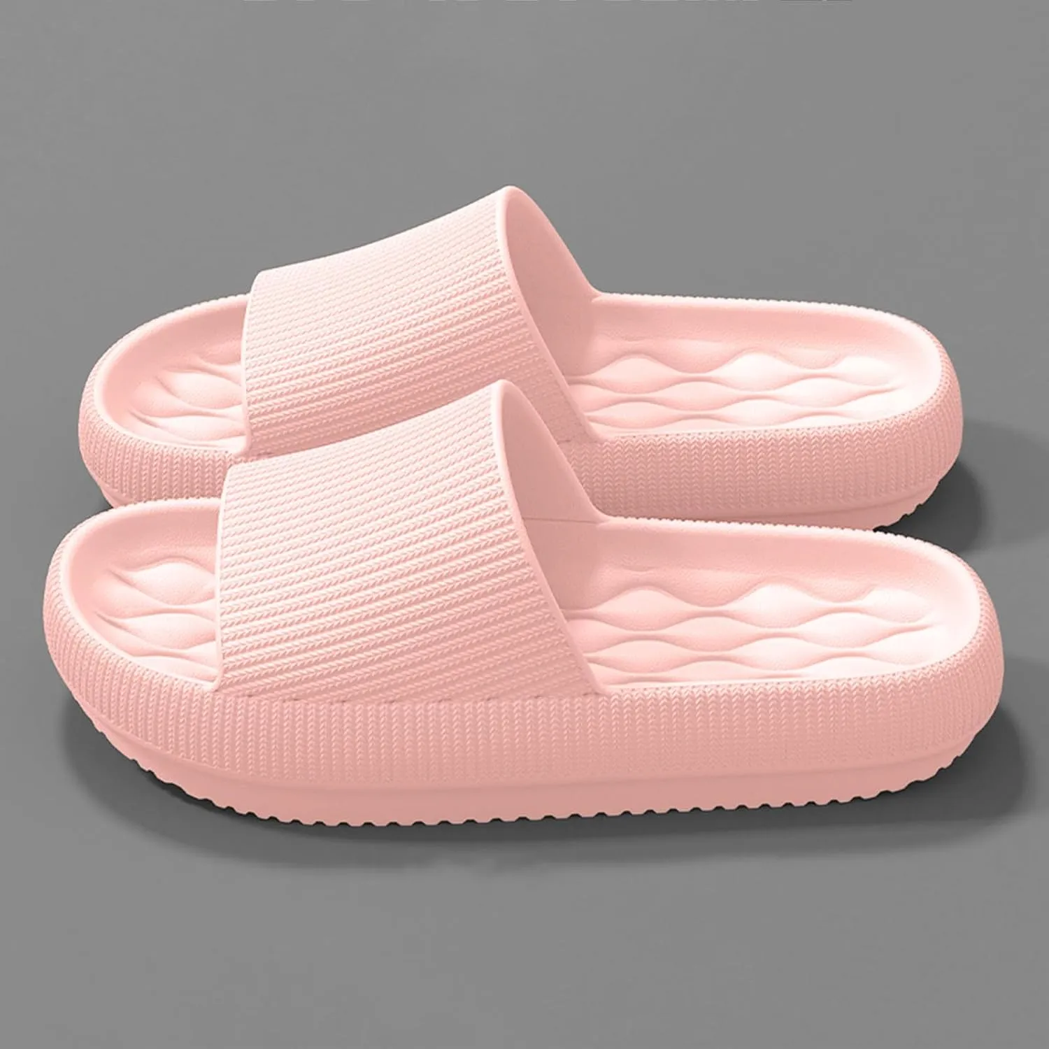 Women's Flat Slippers Non Slip House Slipper Indoor Outdoor Non Slip Pool Slides Travel Slippers for Women
