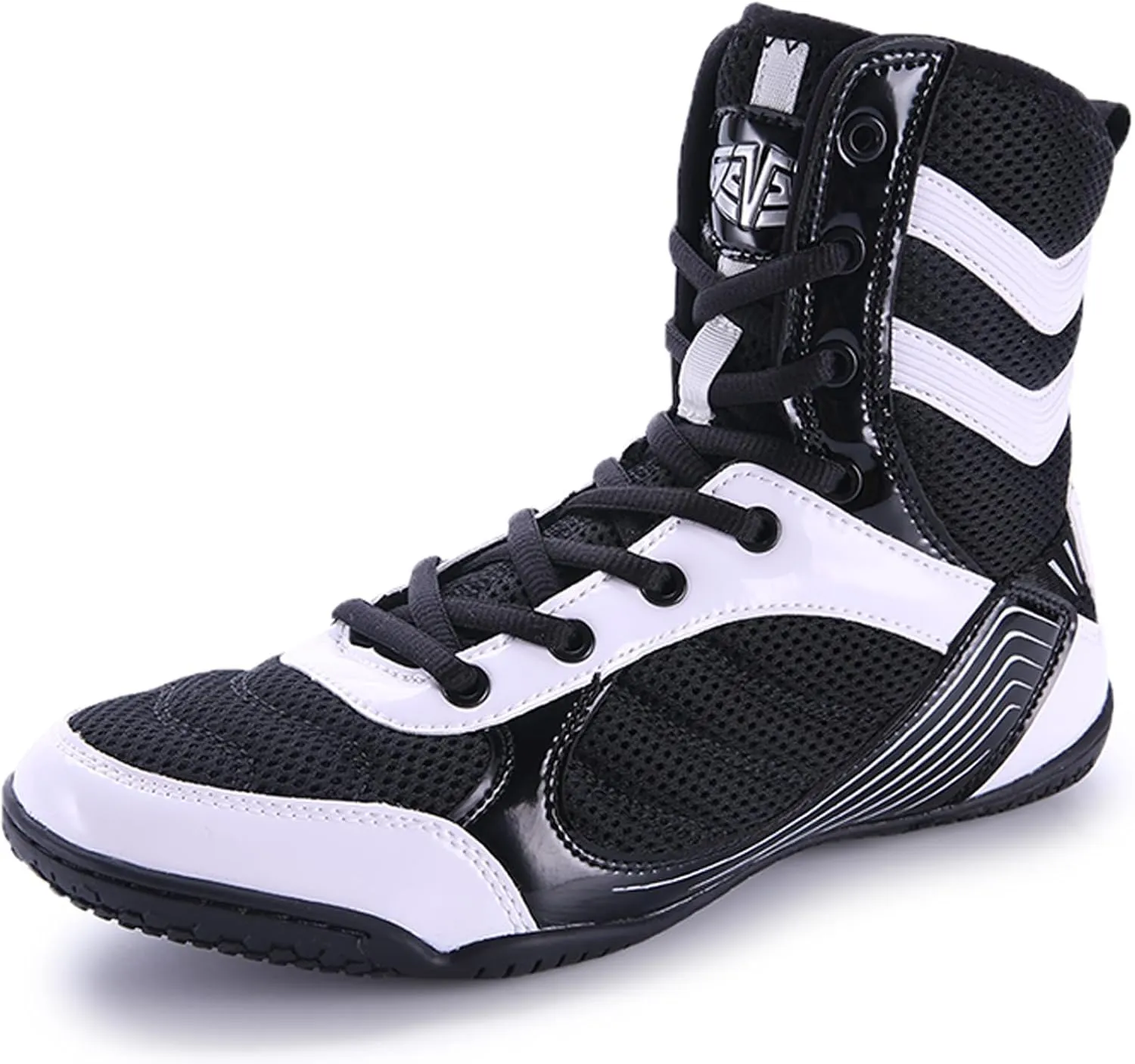 Women's Men's Wrestling Boots Breathable Mesh Squat Shoes Non-Slip Weightlifting Shoes Adult Youth Boxing Fitness Footwear