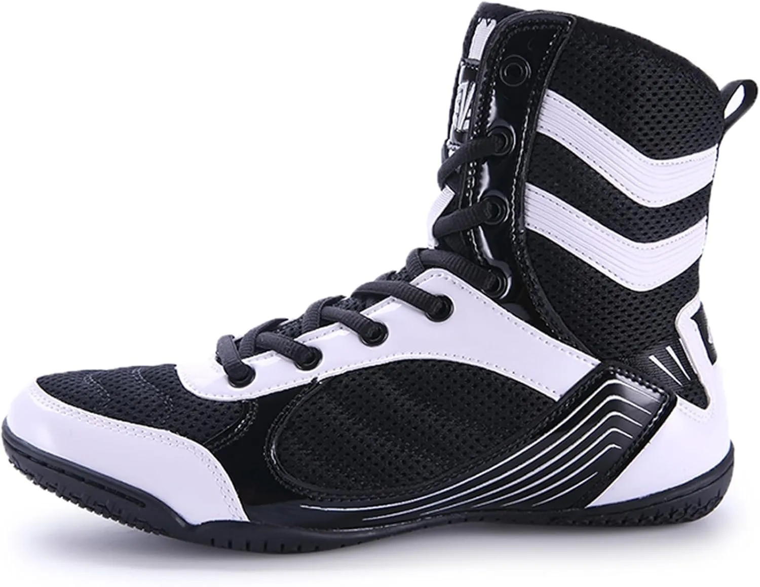 Women's Men's Wrestling Boots Breathable Mesh Squat Shoes Non-Slip Weightlifting Shoes Adult Youth Boxing Fitness Footwear